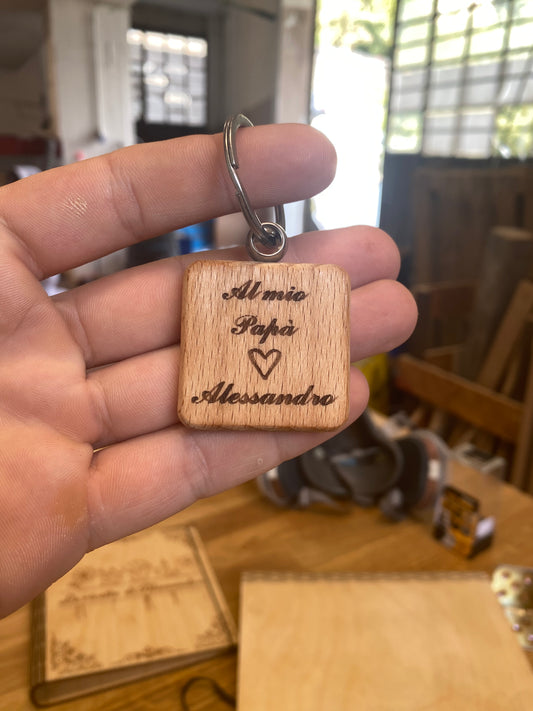 Keychain for Dad - Girl
