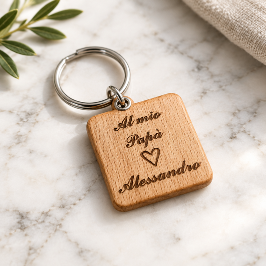 Keychain for Dad - Girl
